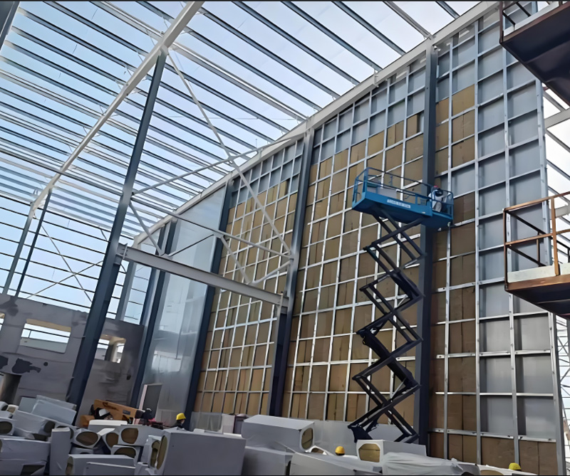 乌伊岭山东化工厂防爆墙安装