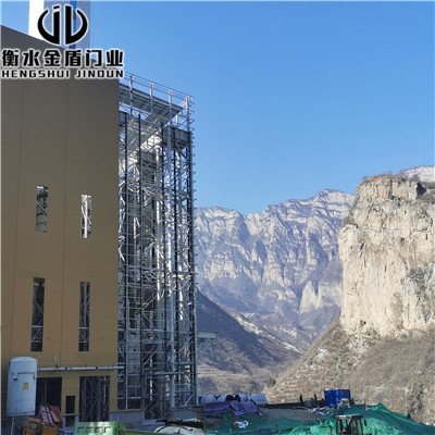 乌伊岭水厂加药间泄爆墙安装