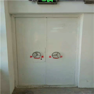 乌伊岭防爆门厂家安装桐柏鑫泓银制品公司项目